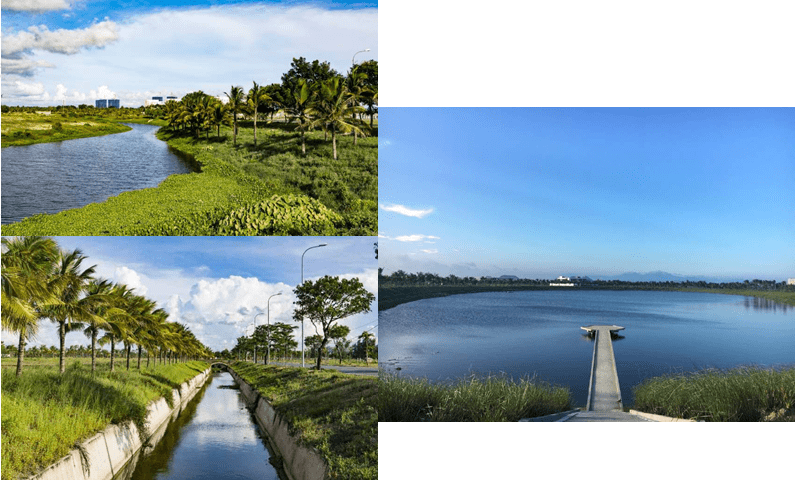 Hồ cảnh quang khu đô thị FPT City Đà Nẵng