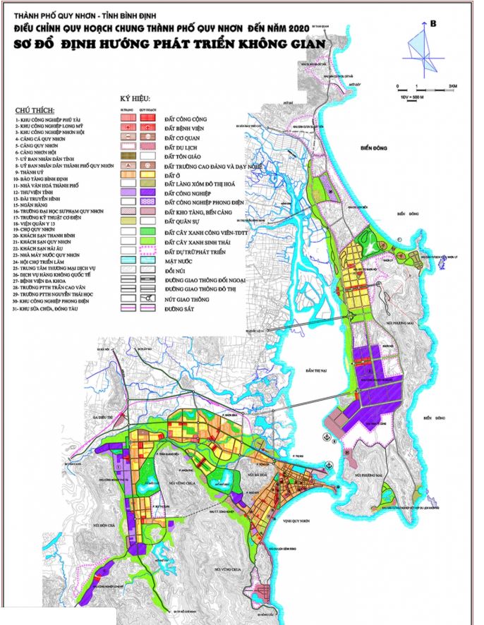 Bản đồ quy hoạch tỉnh Bình Định 2020